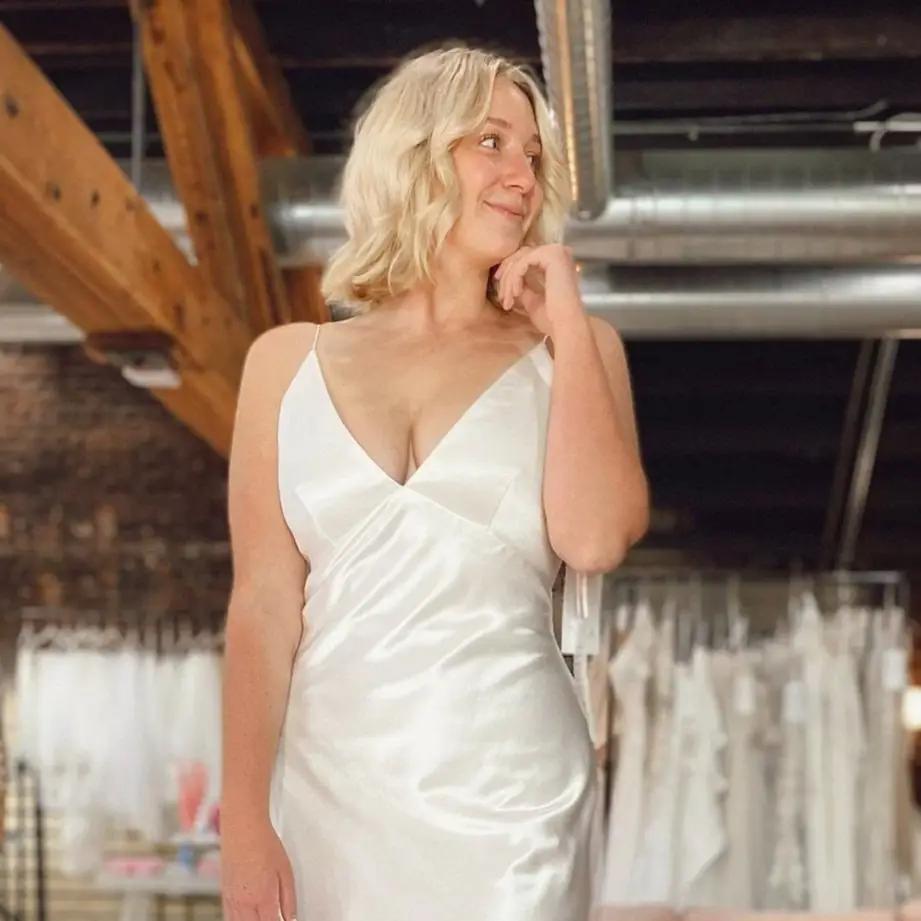 Simple Gowns You Can Buy Right Now...no, like literally right now. Image