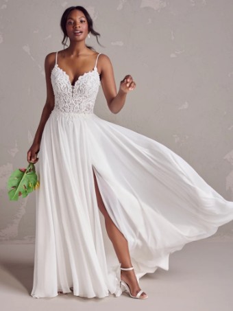 Consignment Gowns Poppy Rebecca Ingram - Consignment #0 default Ivory/Natural Illusion thumbnail