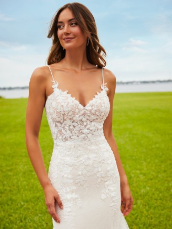 Consignment Gowns 31206 Adrianna Papell - Consignment #1 Ivory/Almond/Nude thumbnail
