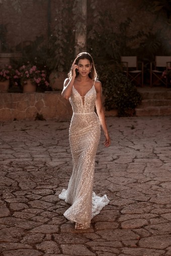 Consignment Gowns Giselle E206 Abella - Consignment #0 default Ivory/Nude thumbnail