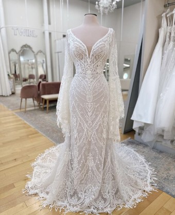 Consignment Gowns Dion - Consignment #1 default Ivory/Dark Champagne thumbnail