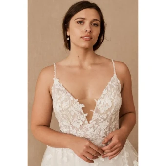 Consignment Gowns Whitney Willowby - Consignment #0 default Ivory/Titanium thumbnail