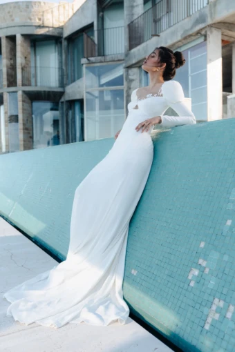 Consignment Gowns Clematis Aleena Leena - Consignment #2 default Ivory thumbnail