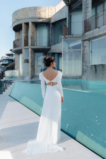 Consignment Gowns Clematis Aleena Leena - Consignment #1 Ivory thumbnail