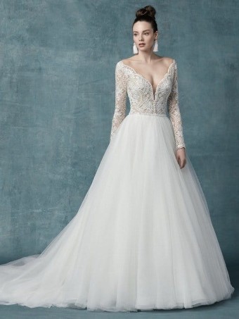 Consignment Gowns Mallory Dawn Maggie Sottero #0 default Ivory thumbnail