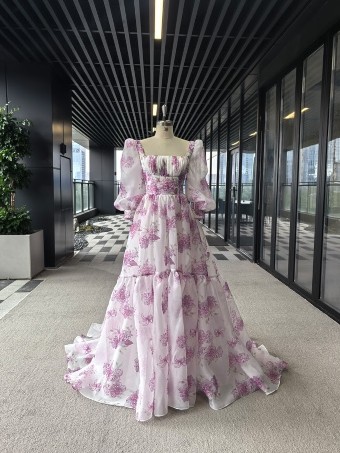 Consignment Gowns TB00-2109W Evermore - Consignment #0 default Ivory/Pink thumbnail