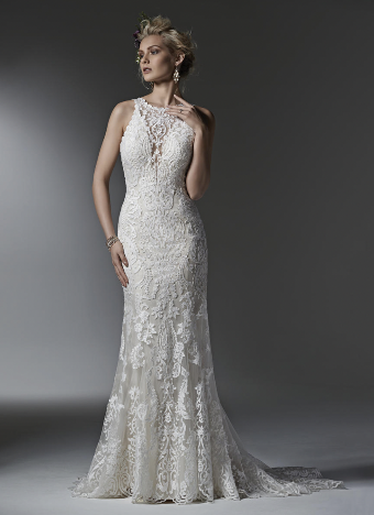 Consignment Gowns Winifred Sottero #0 default Ivory over Light Gold thumbnail