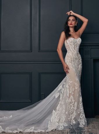 Consignment Gowns Ariel 121235 Calla Blanche - Consignment #0 default Ivory/Light Nude thumbnail