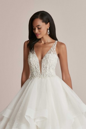 Consignment Gowns Carissa Justin Alexander - Consignment #0 default Ivory/Silver/Nude thumbnail