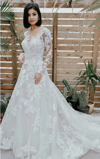 Consignment Gowns "Kennedy" D3280 Essense - Consignment #0 default Ivory/Moscato thumbnail