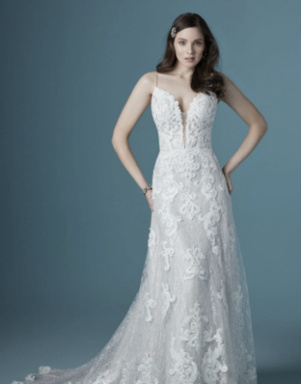 Consignment Gowns Tuscany Maggie Sottero - Consignment #0 default Ivory over Misty Mauve thumbnail