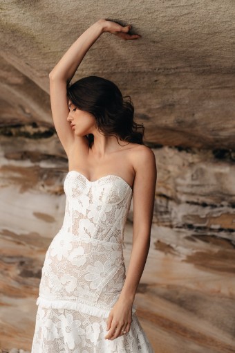 Consignment Gowns Daisy Alena Leena - Consignment #0 default Ivory/Nude thumbnail